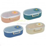 Solid Color 1000ml Large Capacity Lunch box