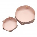 Round PU Leather Storage Box Round PU Leather Storage Box