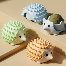 Pet toy ball for teeth grinding and itch rubbing