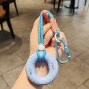 Grip trainer stress-relief keychain pendant