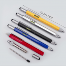 Multifunctional touch head screwdriver ruler 6-in-1 ballpoint pen