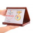 Foldable Wooden Medal