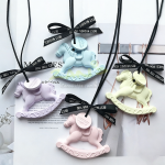 木馬石膏香薰片擴香石掛件