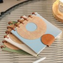 Mushroom Button Square Loose leaf Notebook