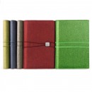 Three-Fold Creative Rubber Band Business Notebook