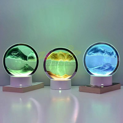 3D流沙畫小夜燈