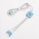 雙面發光LOGO三合一充電線