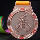 Riding Metal Medal