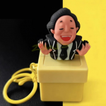 发光语音减压按键钥匙扣