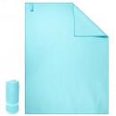 輕薄條紋速乾運動毛巾