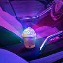 桌面车载卡通冰淇淋加湿器 