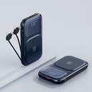 磁吸雙線快充移動電源
