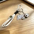 旋轉球類減壓鑰匙圈掛件