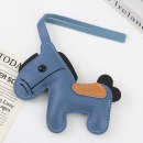 PU Leather Pony Pendant
