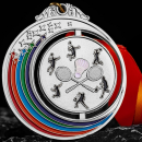 Badminton Metal Medal