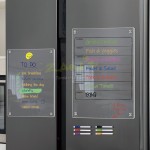 亞克力2mm手寫磁吸留言板冰箱貼