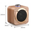 Wooden Wireless Bluetooth Speaker