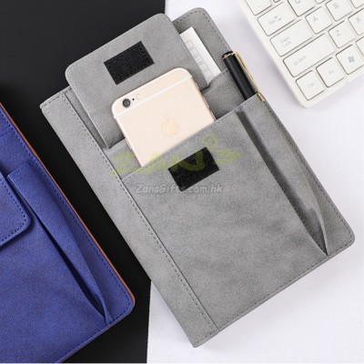 Multi-functional PU Notebook