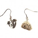 Customized pet portrait earrings