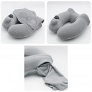 Pressurised inflatable Travel Neck Pillow