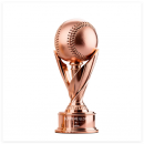 金屬棒球獎杯