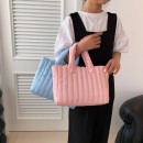 Quilted Top-handle Bag