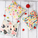 Beeswax food wrap with zipper