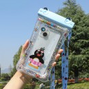 雙扣卡通氣囊手機防水袋