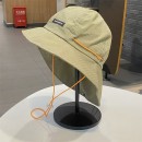 日系抽繩寬簷遮防曬防水盆帽