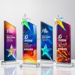 Gradient Crystal Trophy