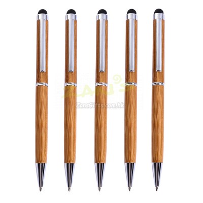 Touch Screen Bamboo Ballpoint Pen