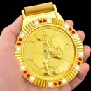 Football Metal Medal