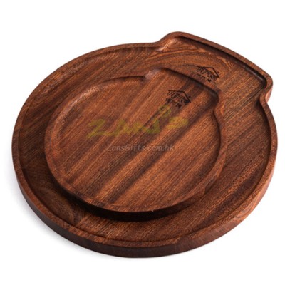 Creative Wooden Dinner Plate