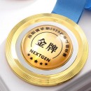 籃球金屬獎牌