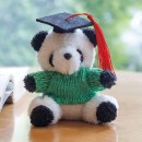Graduation Bear Keychain