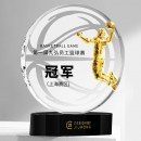 Basketball Crystal Trophy