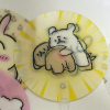 摇手光栅变化扇子