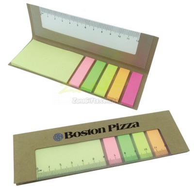 Memo Pad with Ruler