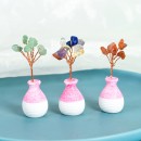 Vase Crystal Tree