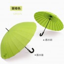 Water Activated Color Changing Flower Print Straight Umbrella