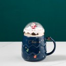 3D Three-Dimensional Santa Cute Ceramic Mug