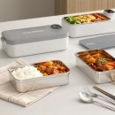 Smart Heating and Insulating Stainless Steel Lunch Box