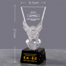 Creative Color-Changing Crystal Trophy