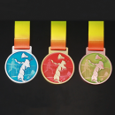 Badminton Metal Medal