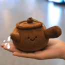 煲治百病茶壺公仔鑰匙扣