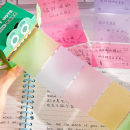 抽拉式透明便條紙Memo紙 抽拉式透明便條紙Memo紙