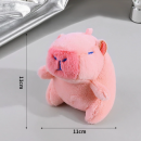Capybara plush doll keychain