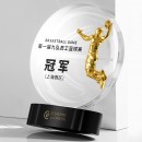 Basketball Crystal Trophy