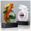 Creative Ancient Glass Jade Rabbit Award