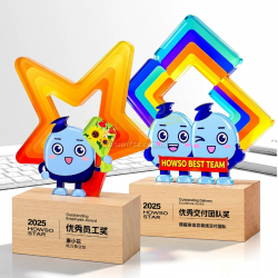 卡通亞克力獎座